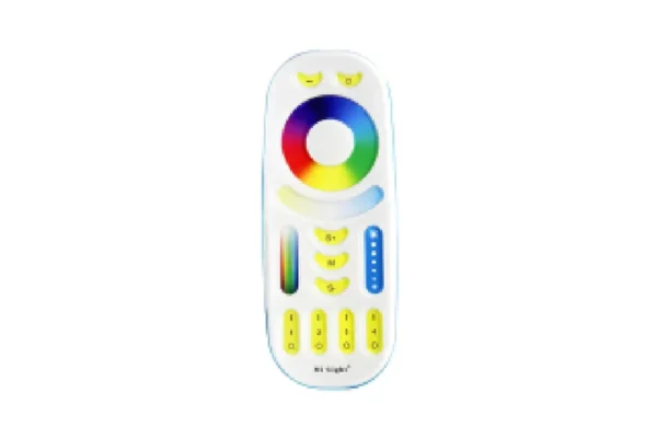 Grouped RGB+CCT remote control